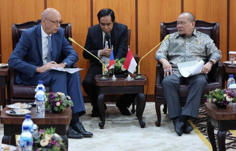 Ketua Dpd Ri Sambut Baik Kunjungan Dubes Ceko Untuk Indonesia