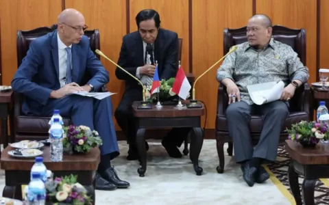 Ketua DPD RI Sambut Baik Kunjungan Dubes Ceko Untuk Indonesia
