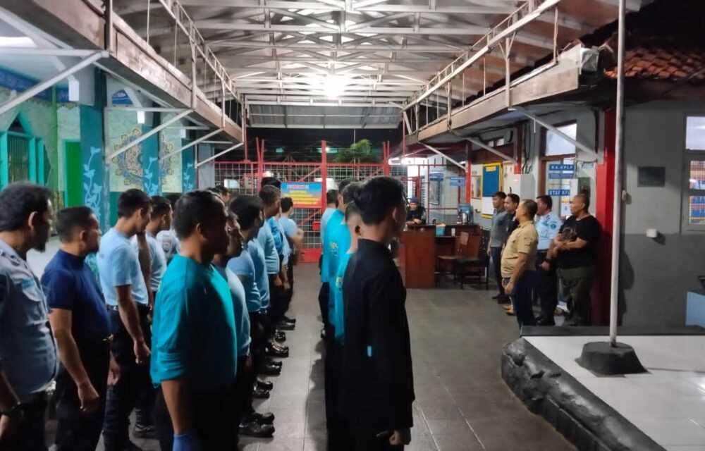 Bapas Subang Gelar Razia Gabungan Zero Halinar Di Lapas