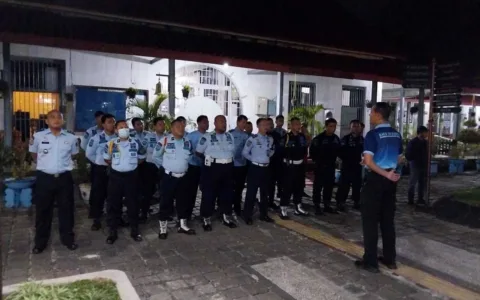 Lapas Cirebon Ikuti Razia Gabungan Zero Halinar Arahan Menkumham RI