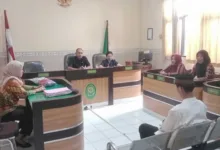 PK Bapas Subang Laksanakan Pendampingan Anak Di Pengadilan