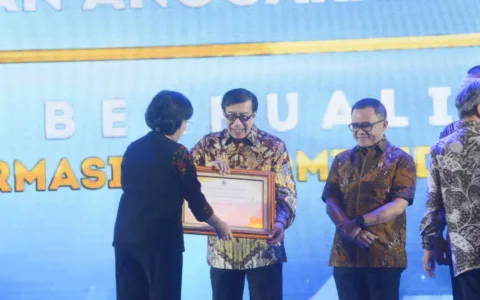 Miliki Kinerja Anggaran Terbaik, Kemenkumham Raih Penghargaan dari Kemenkeu