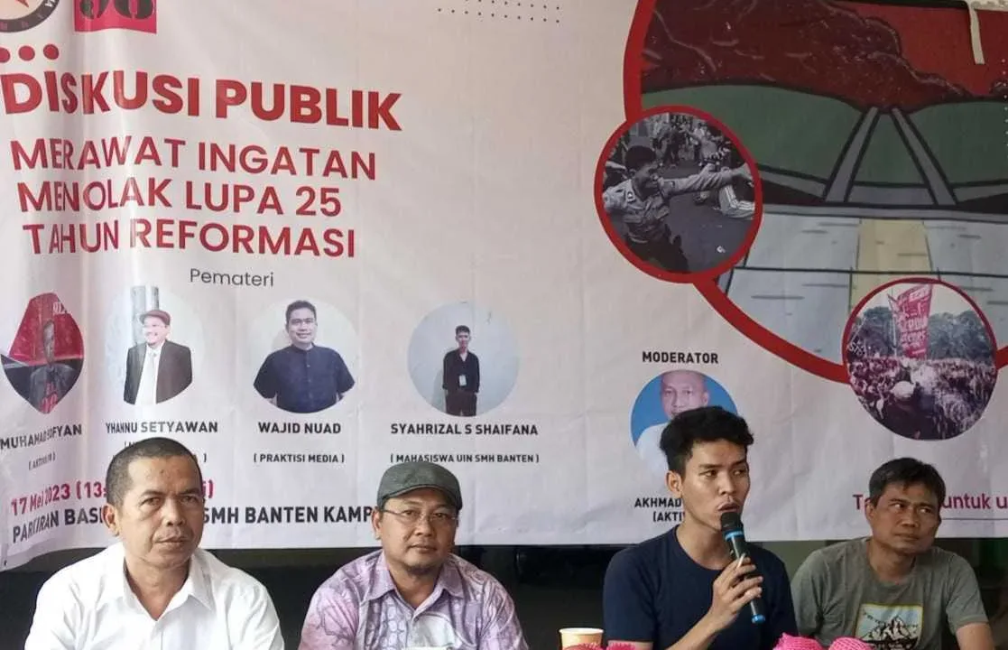 Aktivis 98 Banten Sepakat, Pelaku Pelanggar HAM Harus Diadili Secepatnya