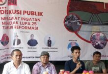 Aktivis 98 Banten Sepakat, Pelaku Pelanggar Ham Harus Diadili Secepatnya