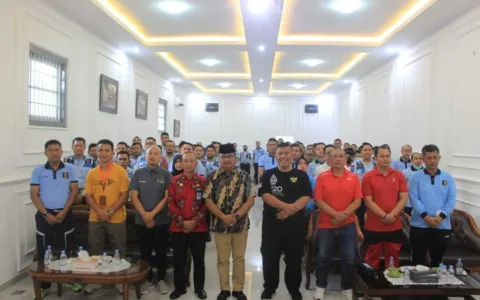 Rutan Kelas I Bandung Laksanakan Penguatan Tugas Dan Fungsi Staf Khusus Dan Petugas Lapas