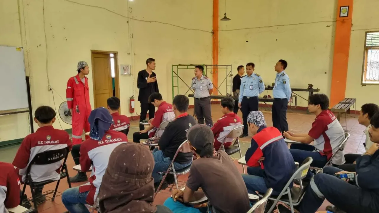 Kalapas Indramayu Kunjungi UPTD BLK Tinjau Potensi WBP