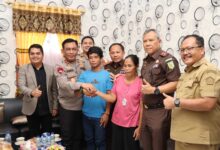 Kejati Sumut Mediasi Elina Zebua Dengan Korban