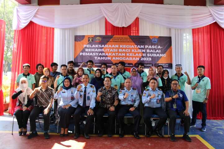 Bapas Subang Gelar Pasca Rehabilitasi Bersama Bnn, Simak Selengkapnya