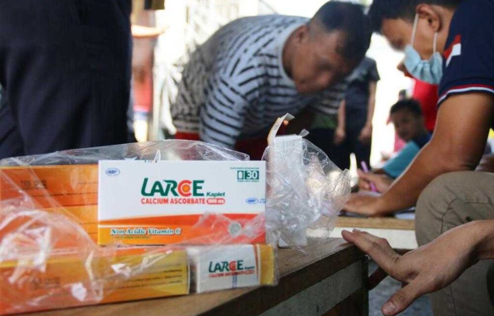 Lapas Cirebon Bagikan Larce Kaplet Vitamin C 1000 Untuk Daya Tahan Tubuh