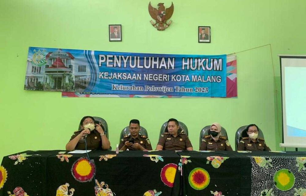 Kejari Kota Malang Laksanakan Amanat Jaksa Agung Di Masyarakat