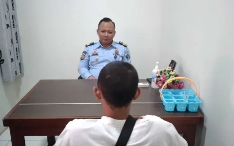 PK Bapas Subang Laksanakan Pembimbingan Klien Anak