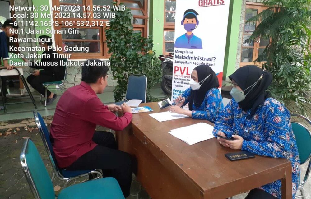 Ombudsman Jakarta Raya Gelar Pvl On The Spot Dan Tekankan Kolaborasi Multi Pihak