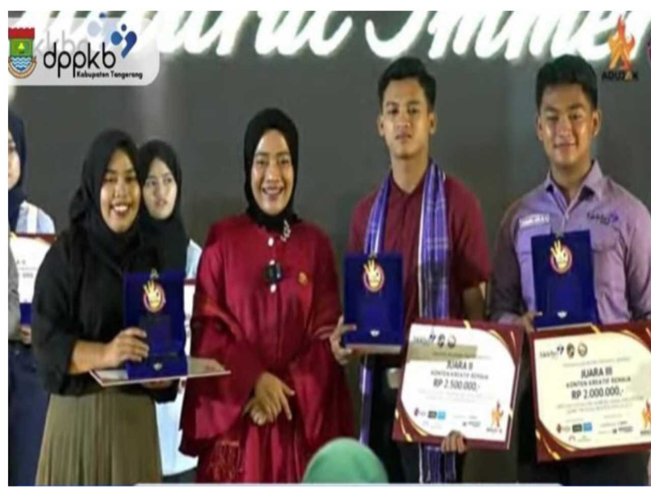 Dppkb Kabupaten Tangerang Raih Beberapa Juara Lomba Duta Genre