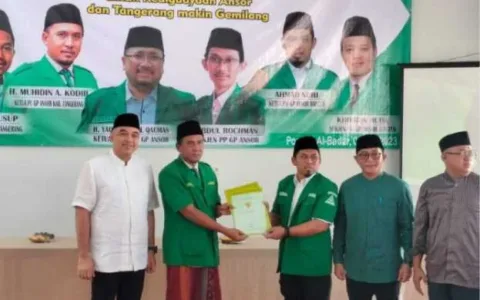 Bupati Zaki Hadiri Konfercab GP Ansor, Berikut Pesannya