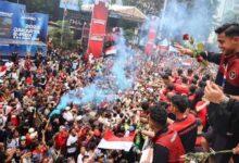 Juara Sea Games 2023, Timnas U-22 Rayakan Kemenangan Dengan Pawai 3 Juara Sea Games 2023, Timnas U-22 Rayakan Kemenangan Dengan Pawai