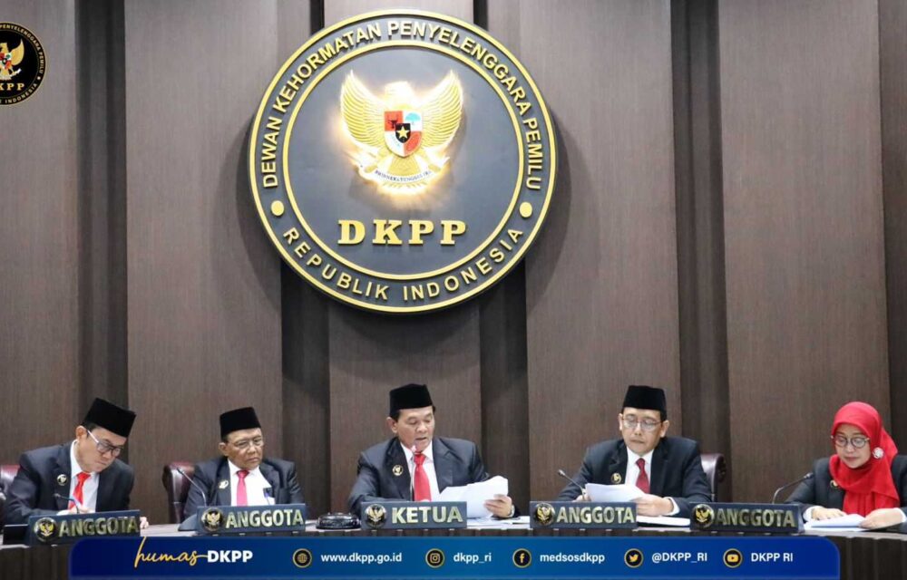 Terbukti Terima Uang 18 Juta, Dkpp Berhentikan Ketua Dan Anggota Kip Nagan Raya