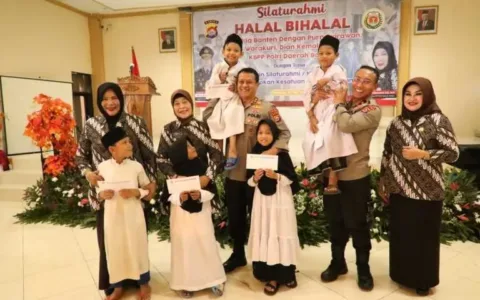 Penuh Keakraban Irjen Prof Dr Rudy di Acara Silaturahmi Purna Porli Daerah Banten