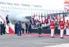 Menkominfo Sambut Kedatangan Perdana Menteri Timor Leste