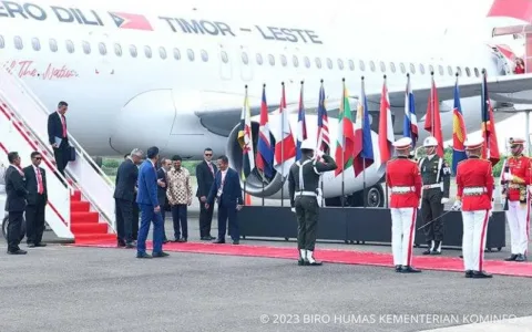 Menkominfo Sambut Kedatangan Perdana Menteri Timor Leste