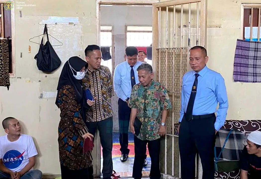 Ombudsman RI Perwakilan Jabar Periksa Dapur Rutan Kelas 1 Bandung Kemenkumham Jabar