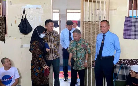 Ombudsman RI Perwakilan Jabar Periksa Dapur Rutan Kelas 1 Bandung Kemenkumham Jabar