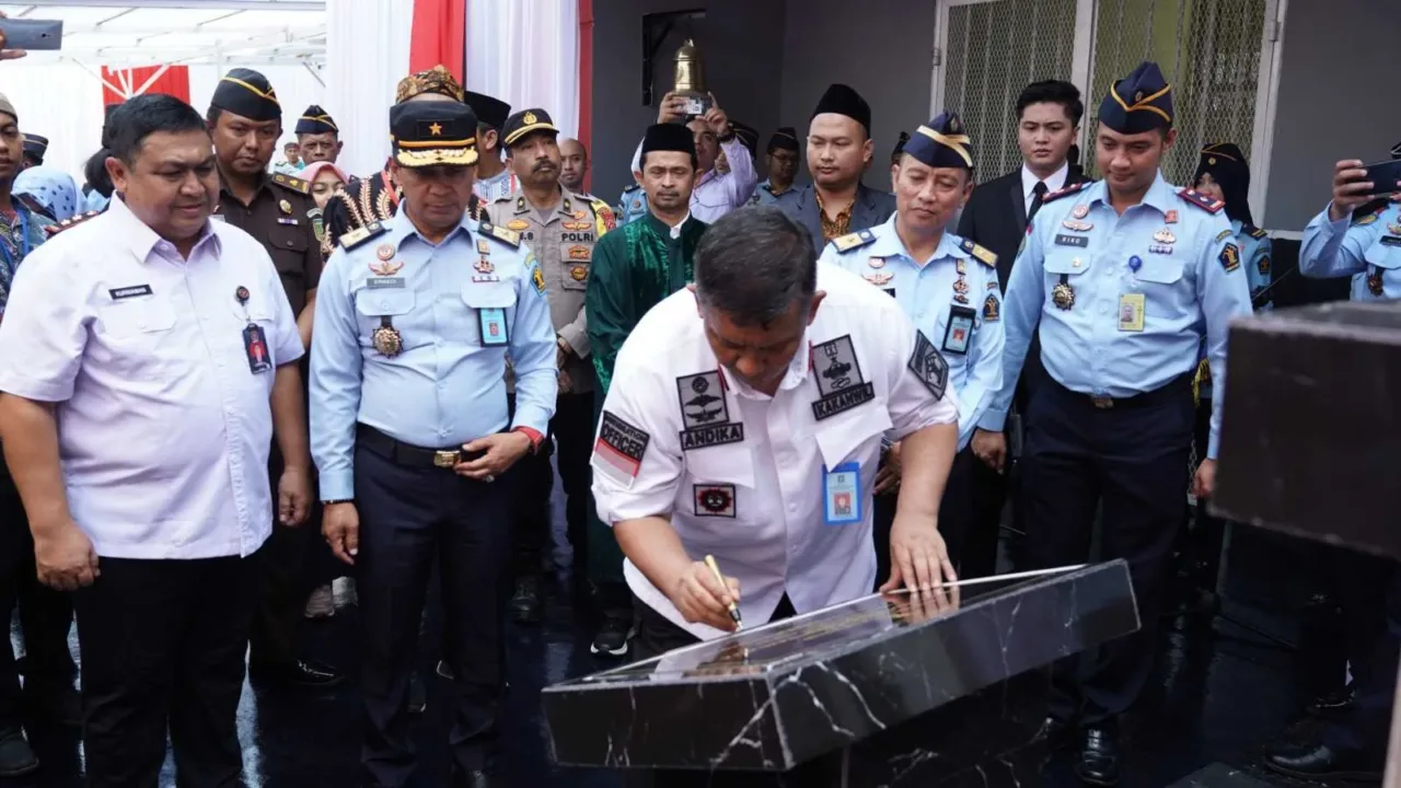 Kemenkumham Jabar Fasilitasi Ikrar Setia NKRI Narapidana Teroris Di Hari Pancasila
