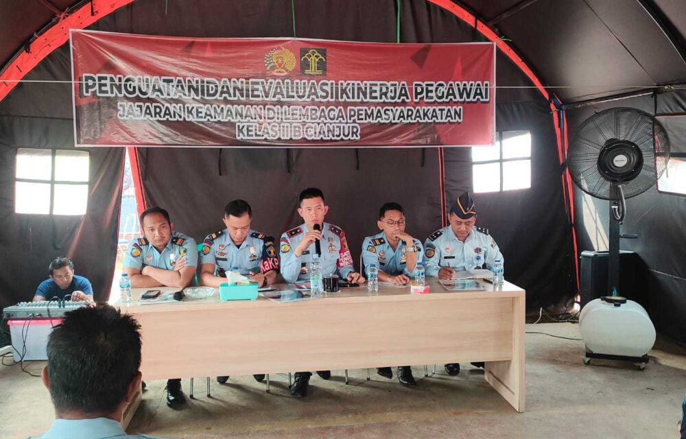 Kalapas Cianjur : Keamanan Harus Dikuatkan Dan Ditingkatkan