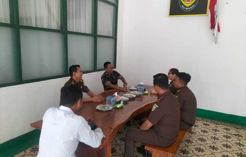 Kodim 0601/Pandeglang Sambut Baik Kunjungan Kajari Pandeglang