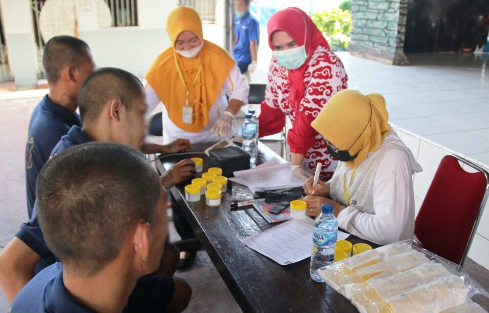 Lapas Cirebon Lakukan Screening Tb Hiv Hepatitis Pada Warga Binaan