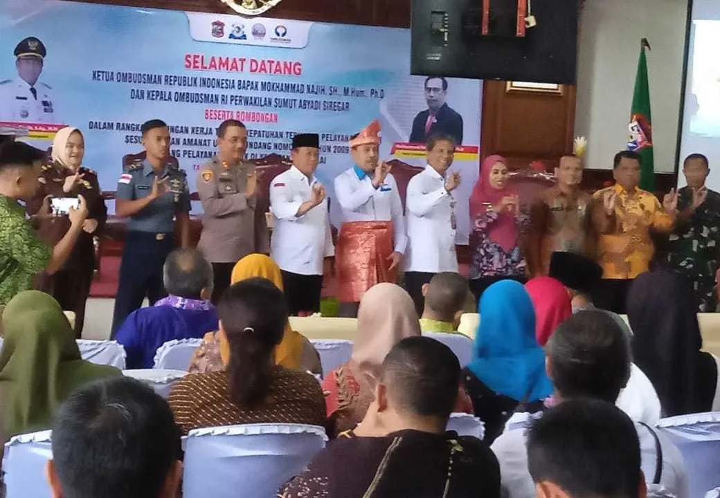 Ketua Ombudsman RI Laksanakan Kunjungan Kerja Ke Pemko Tanjungbalai