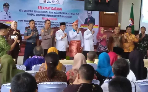 Ketua Ombudsman RI Laksanakan Kunjungan Kerja Ke Pemko Tanjungbalai