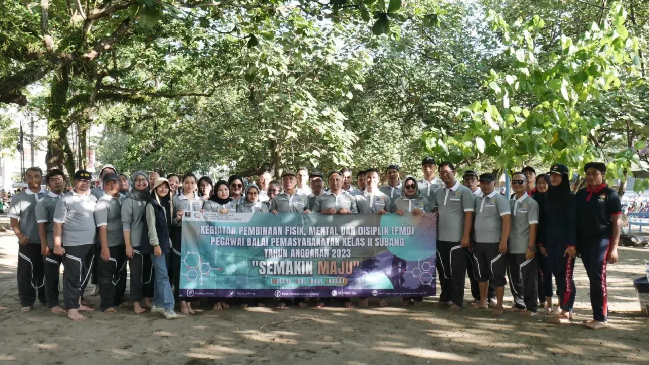 Bapas Kelas II Subang Laksanakan Pembinaan Fisik, Cek Selengkapnya