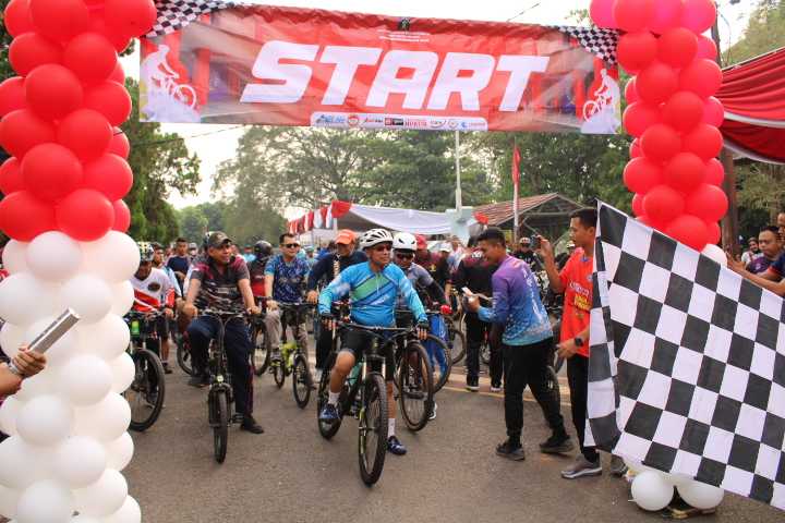 Bapas Subang Gelar Gowes Silaturahmi, Cek Keseruannya