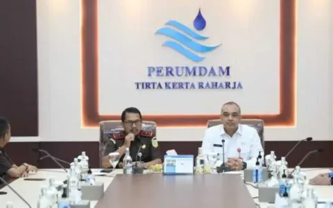 Bupati Zaki Hadiri Penandatanganan IPA Milik PT BSD Kepada Perumdam TKR