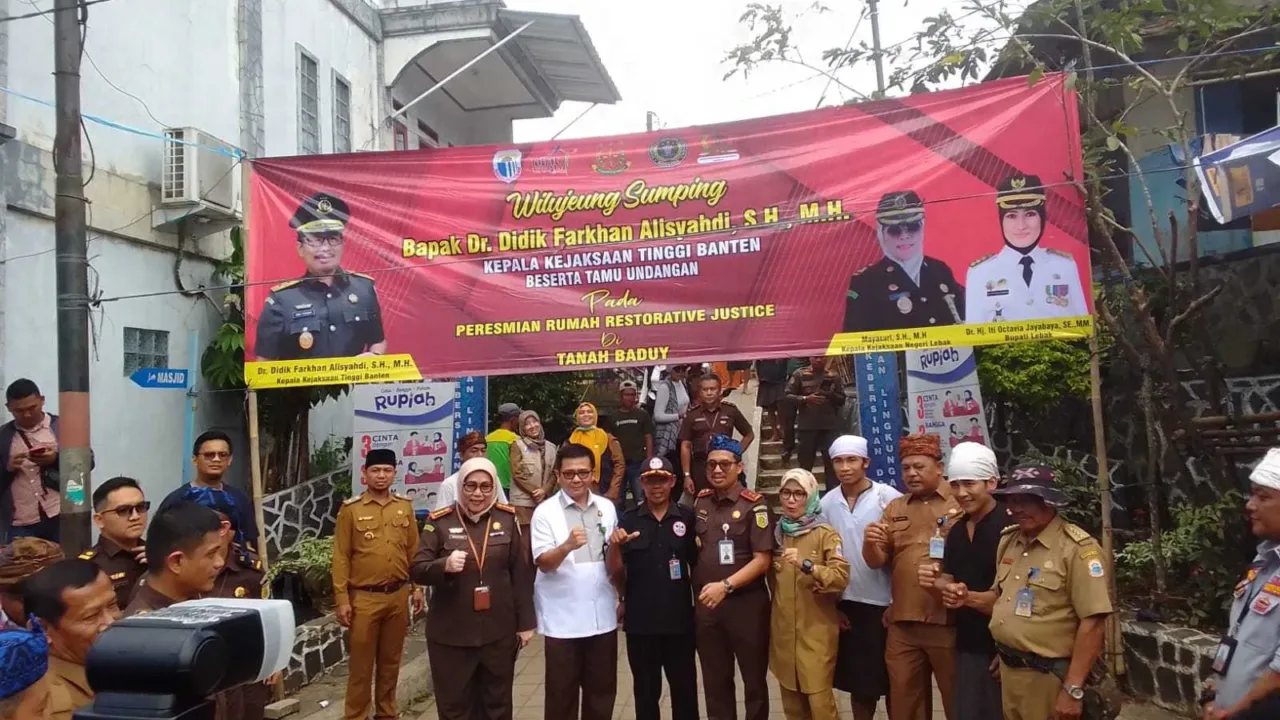 Horeee, Kejati Banten Kabulkan Usulan Komintas Adat Dirikan Rumah Restorative Justice di Baduy