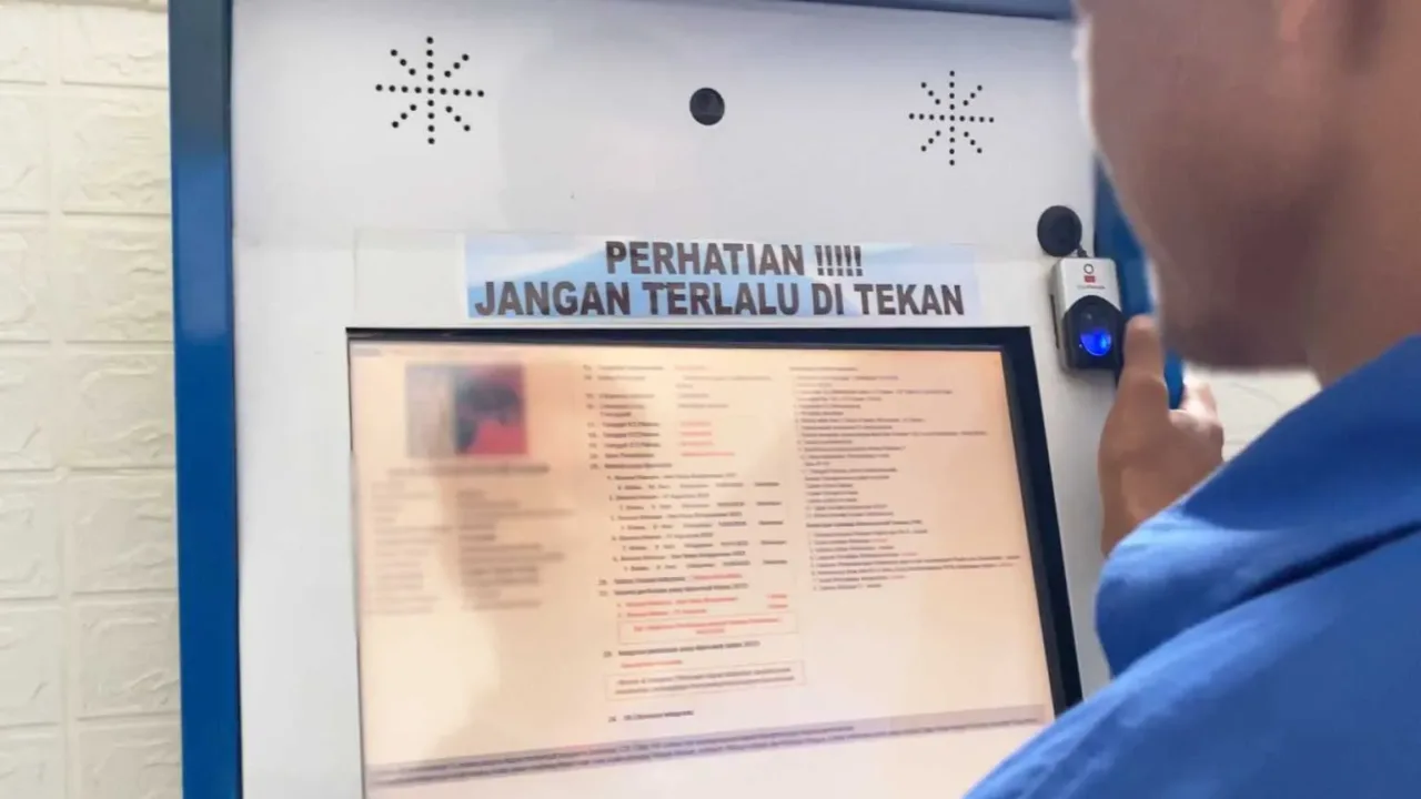 Amazing, Lapas Cirebon Berikan Layanan Self Service SDP