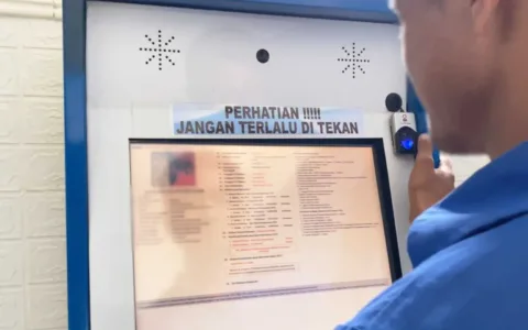 Amazing, Lapas Cirebon Berikan Layanan Self Service SDP