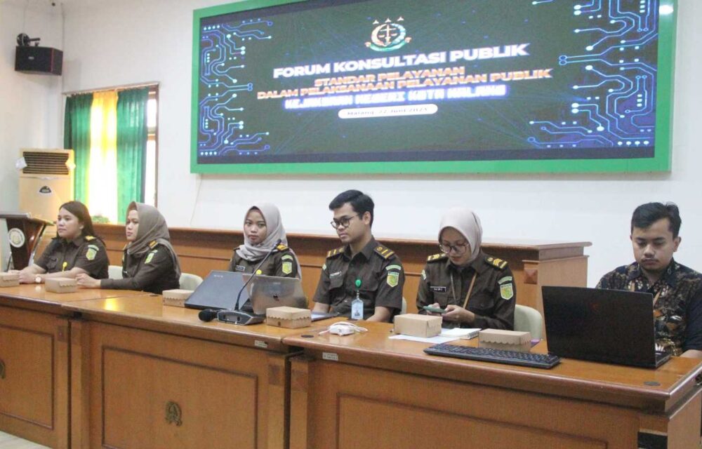 Kejari Kota Malang Gelar Forum Konsultansi Publik