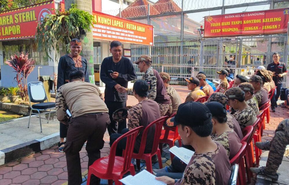 Rutan Bandung Datangkan Perpusling, Tingkatkan Literasi Napi