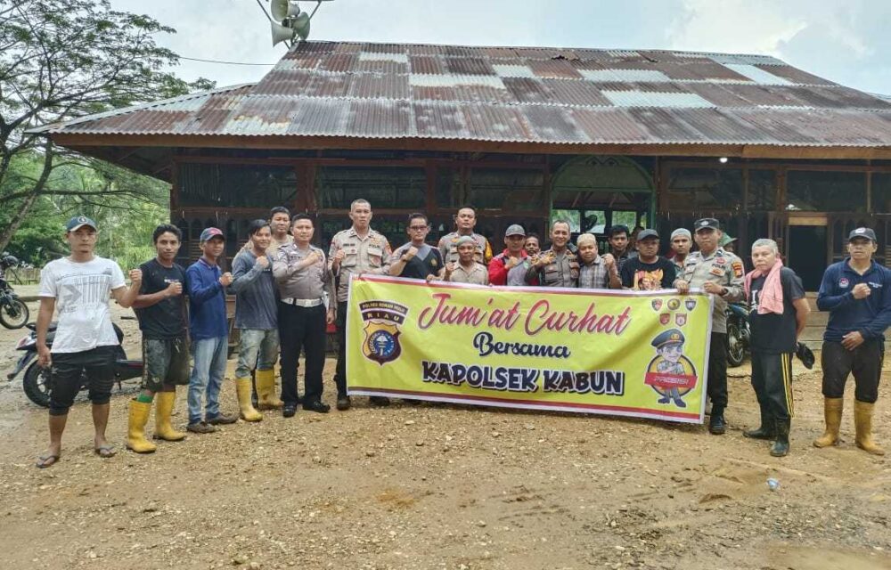 Kapolsek Kabun Terima Aduan Masyarakat Soal Narkoba