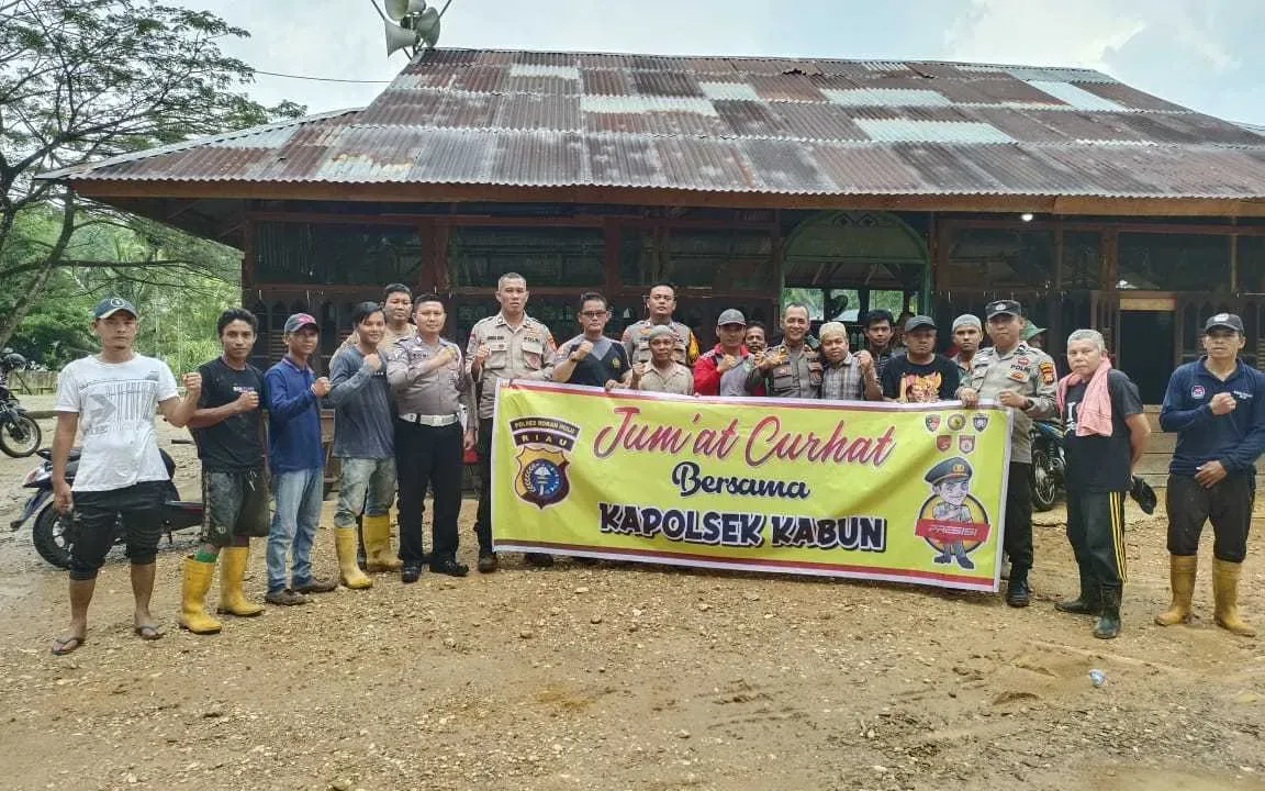 Kapolsek Kabun Terima Aduan Masyarakat Soal Narkoba