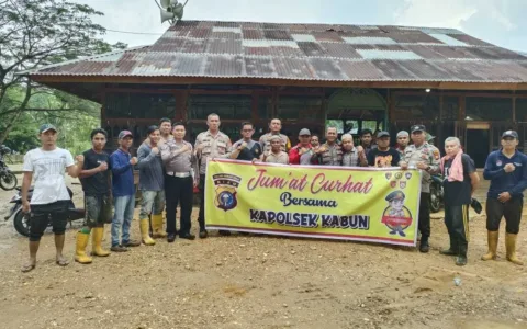 Kapolsek Kabun Terima Aduan Masyarakat Soal Narkoba