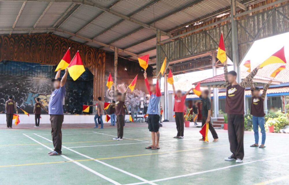 Lapas Cirebon Gelar Kegiatan Latihan Semaphore, Cek Selengkapnya