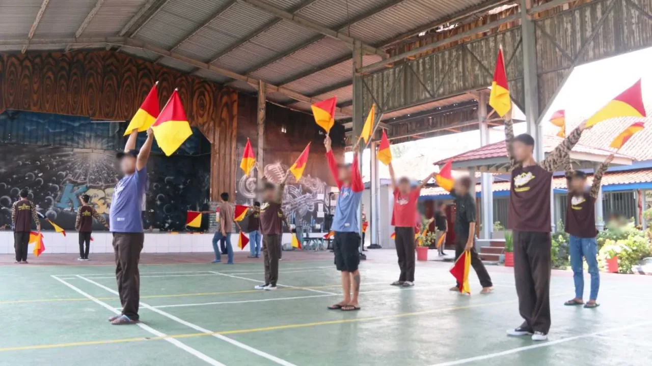 Lapas Cirebon Gelar Kegiatan Latihan Semaphore, Cek Selengkapnya