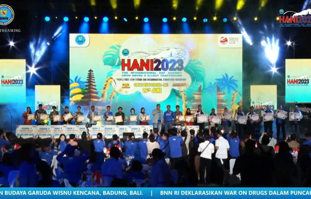 Percepat Target P4Gn Kepada Pemda, Kemendagri Raih Penghargaan Dari Bnn