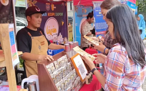 Rutan Depok Ramaikan Pameran UMKM dengan Hasil Karya Warga Binaan