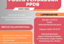 Hasil Sementara Pengawasan Ppdb 2023 Di Provinsi Banten