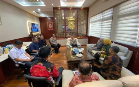 Kapolda Banten Terima Kunjungan Rektor UNILA, Begini Pembahasannya