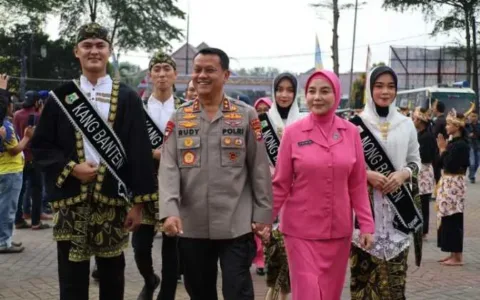 Polda Banten Gelar Festival Kearifan Lokal dan Bazar UMKM