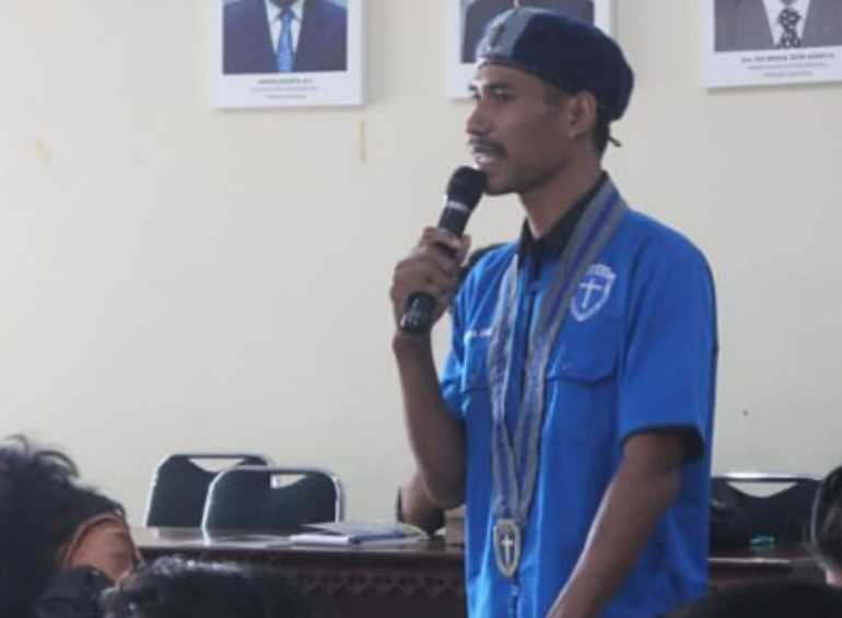Ketua Cabang Gmki Denpasar, Putra Umbu Sagera Desak Ky Segera Periksa Kpn